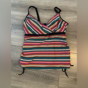 Tankini top size 1X